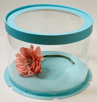 Clear Round Cake Box 