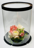 10" Diameter x 12.5" Tall Clear Round Cake Box