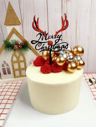 Christmas tree/Santa/Reindeer Merry Christmas cake topper