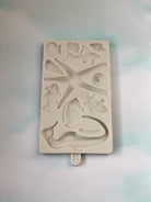 Under the sea world animals-Sea Horse-Starfish-Sea Shells-Fishes Silicone Mold 