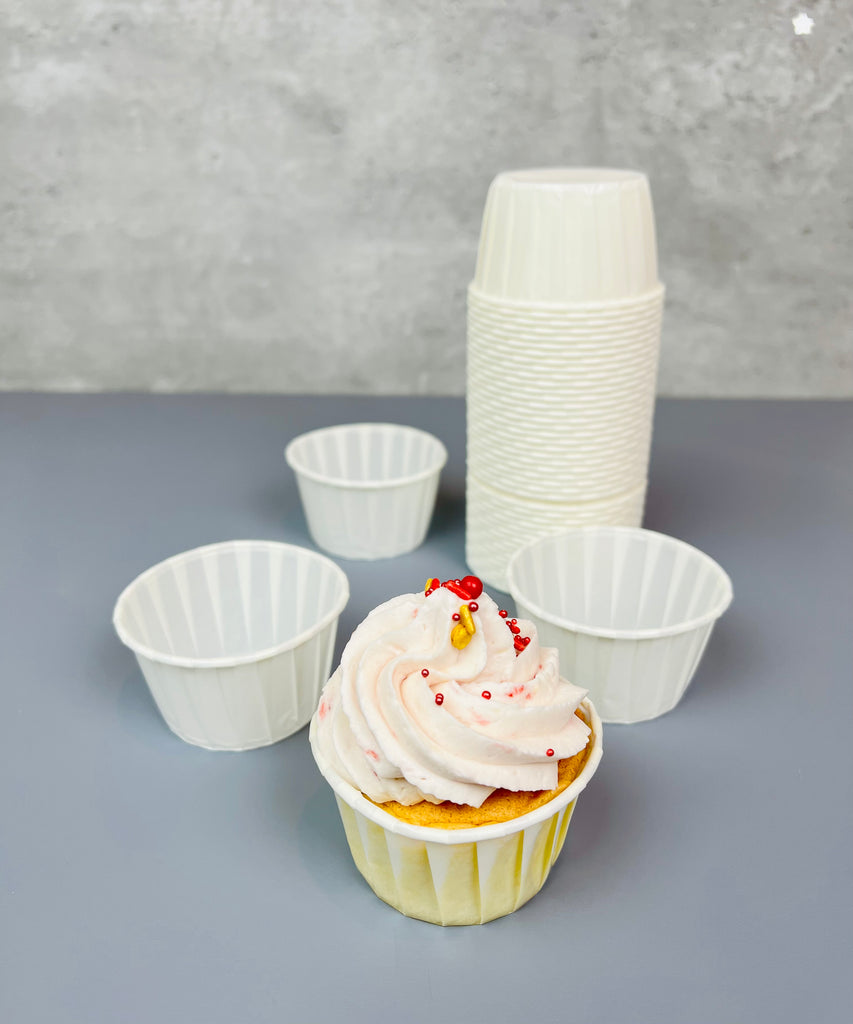 50 PCs Greaseproof Parchment Standard Size Cupcake Liners 