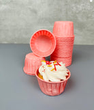 50 PCs Greaseproof Parchment Standard Size Cupcake Liners 