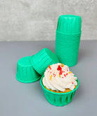 50 PCs Greaseproof Parchment Standard Size Cupcake Liners 