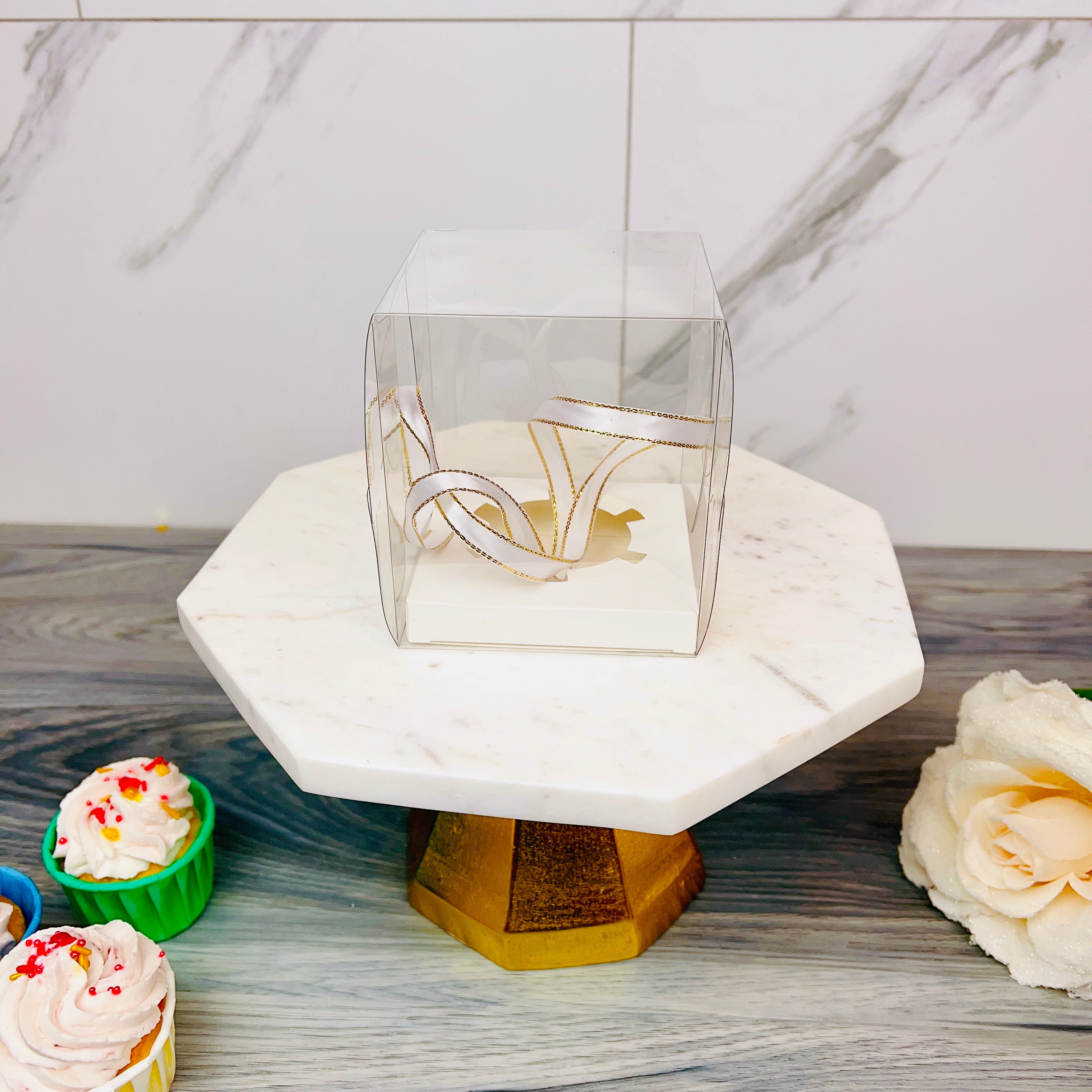 Individual Clear Cupcake Boxes