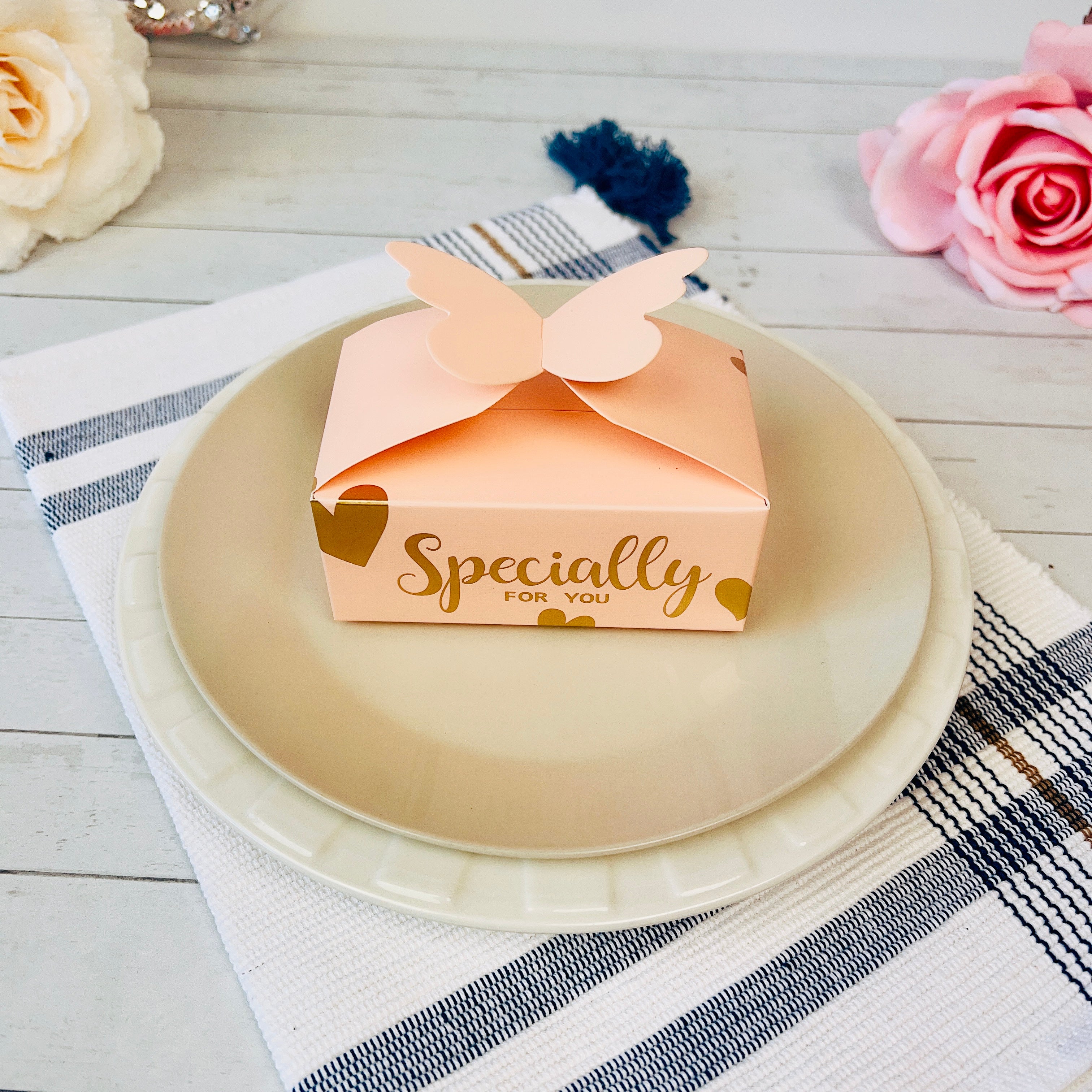 Butterfly Small Wedding Favor Boxes