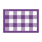 Plaid Pattern Reusable Fabric Mesh Stencil