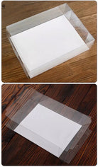 Rectangle Clear cake boxes for Number cakes and sheet cakes