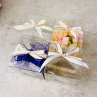 Small Square Clear Macaron Wedding Favor Boxes