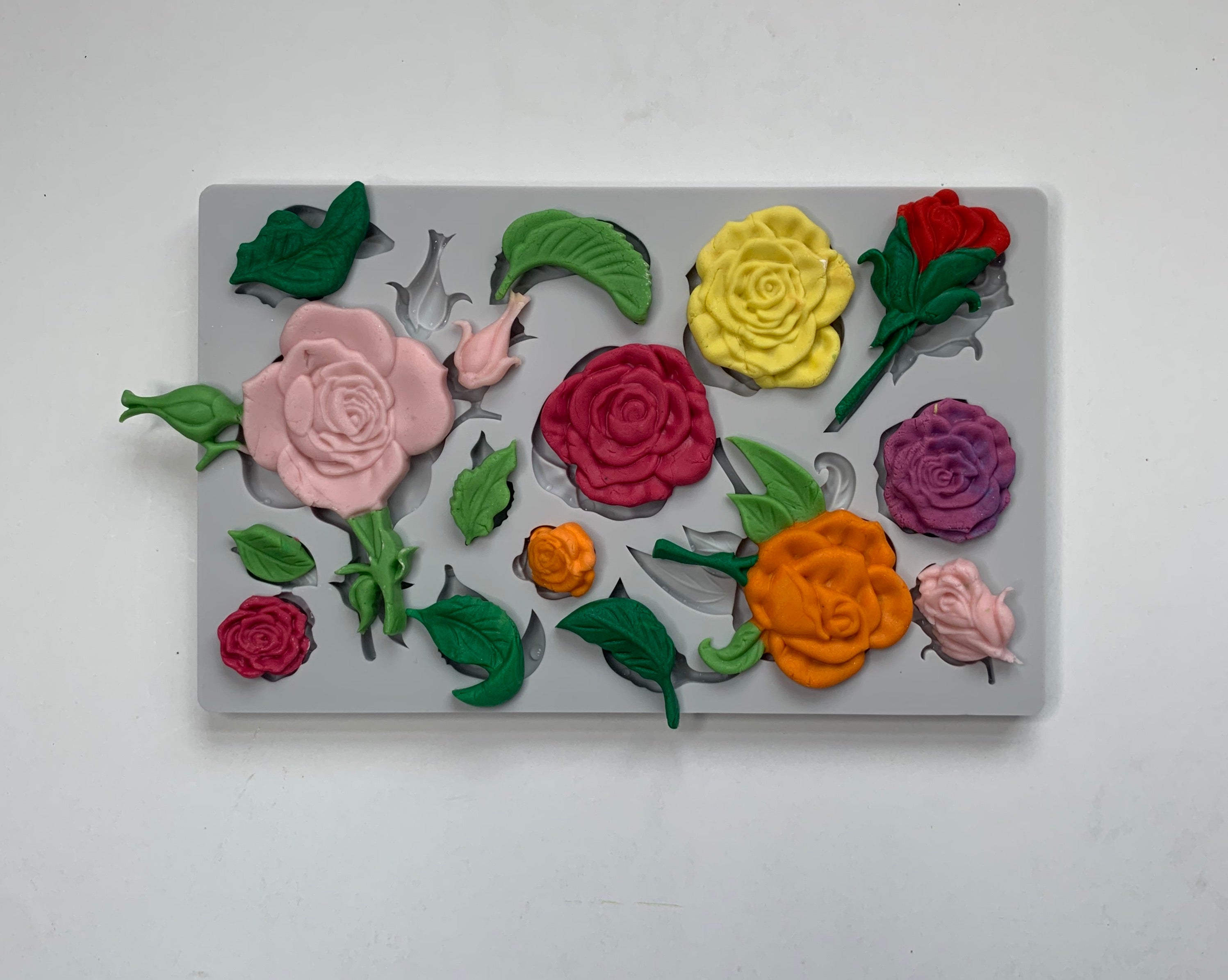 Prima Re-Design Fragrant Roses Food Grade Silicone Mold