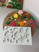 Prima Re-Design Fragrant Roses Food Grade Silicone Mold