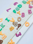 Big Size Alphabet Letters and Numbers Food Grade Silicone Mold