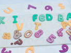 Big Size Alphabet Letters and Numbers Food Grade Silicone Mold