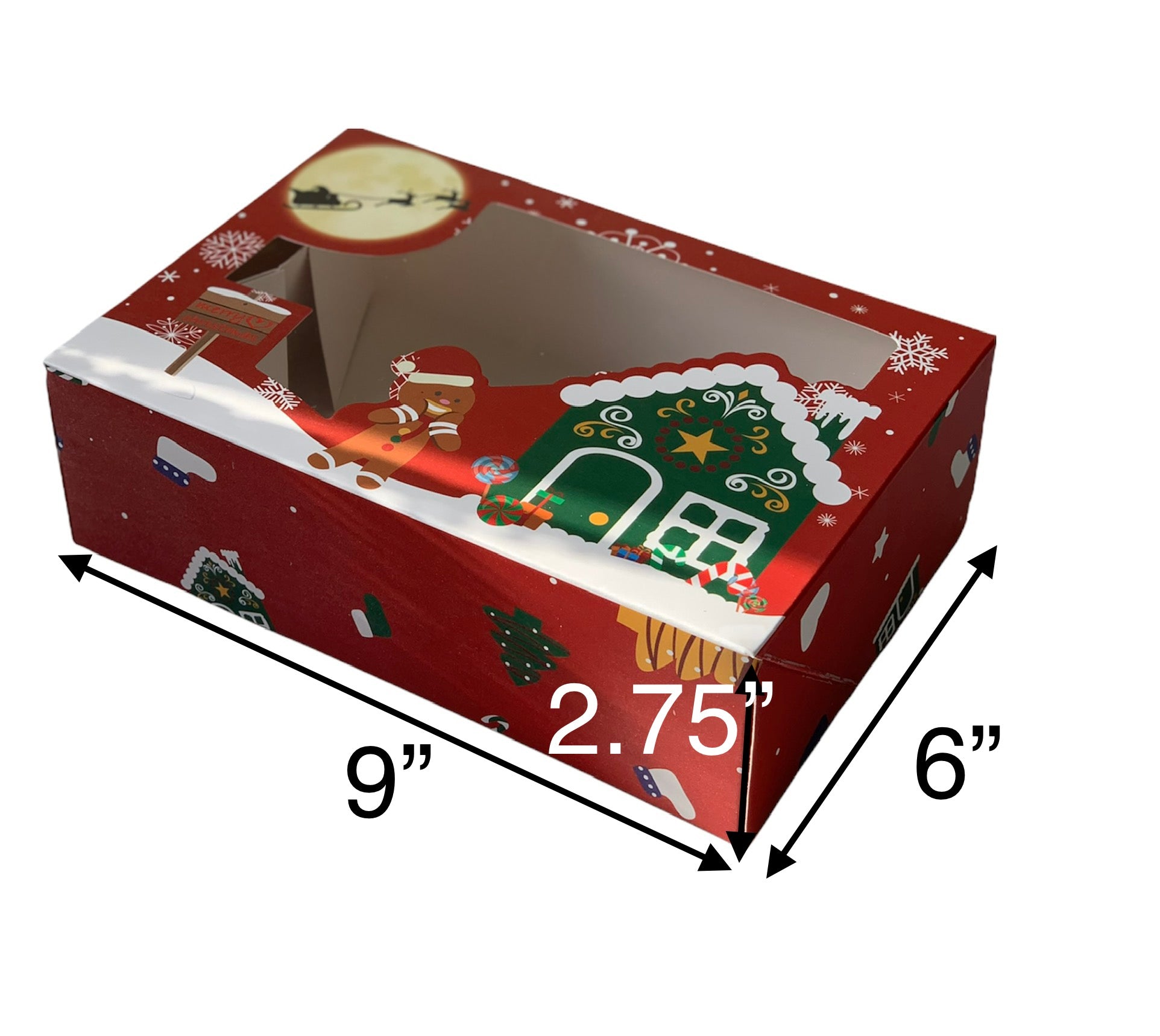 12PCs Christmas Cookie Boxes