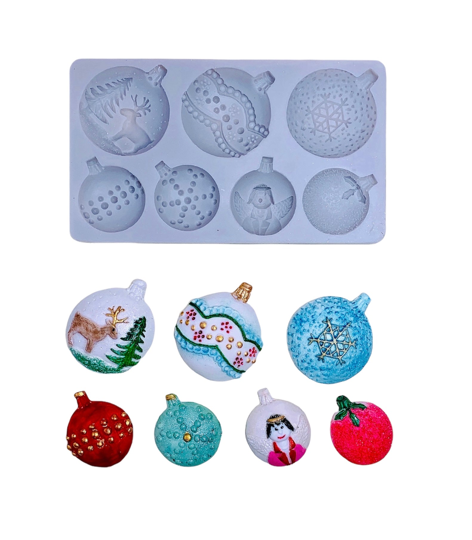 Christmas Ornaments Silicone Mold