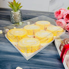 Clear Dessert Boxes With 4, 6 Holes - Donuts Box - Cookie Boxes - D06Sweet Degrees Kitchen