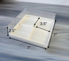 Clear Dessert Boxes With 4, 6 Holes - Donuts Box - Cookie Boxes - D04Sweet Degrees Kitchen