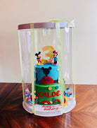 Extra Tall Large Round Clear Cake Box 12" D x 18" H - Tall Cake Boxes for Tiered Cakes - RW1218Sweet Degrees Kitchen