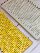 DIY Stitch Knit Yarn Pattern Silicone mold