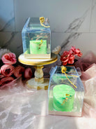 Clear Cake Desserts Boxes with Handle