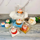 Individual Clear Cupcake Boxes With Ribbon 20 Sets - cupcakew1 Cupcake boxes