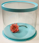 Large Round Clear Cake Boxes - 11.75" D x 10" H - RW117510 Round cake box