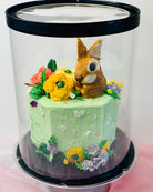 Large Round Tall Clear Cake Box - 12" D x 13.5" H - RB12135Sweet Degrees Kitchen