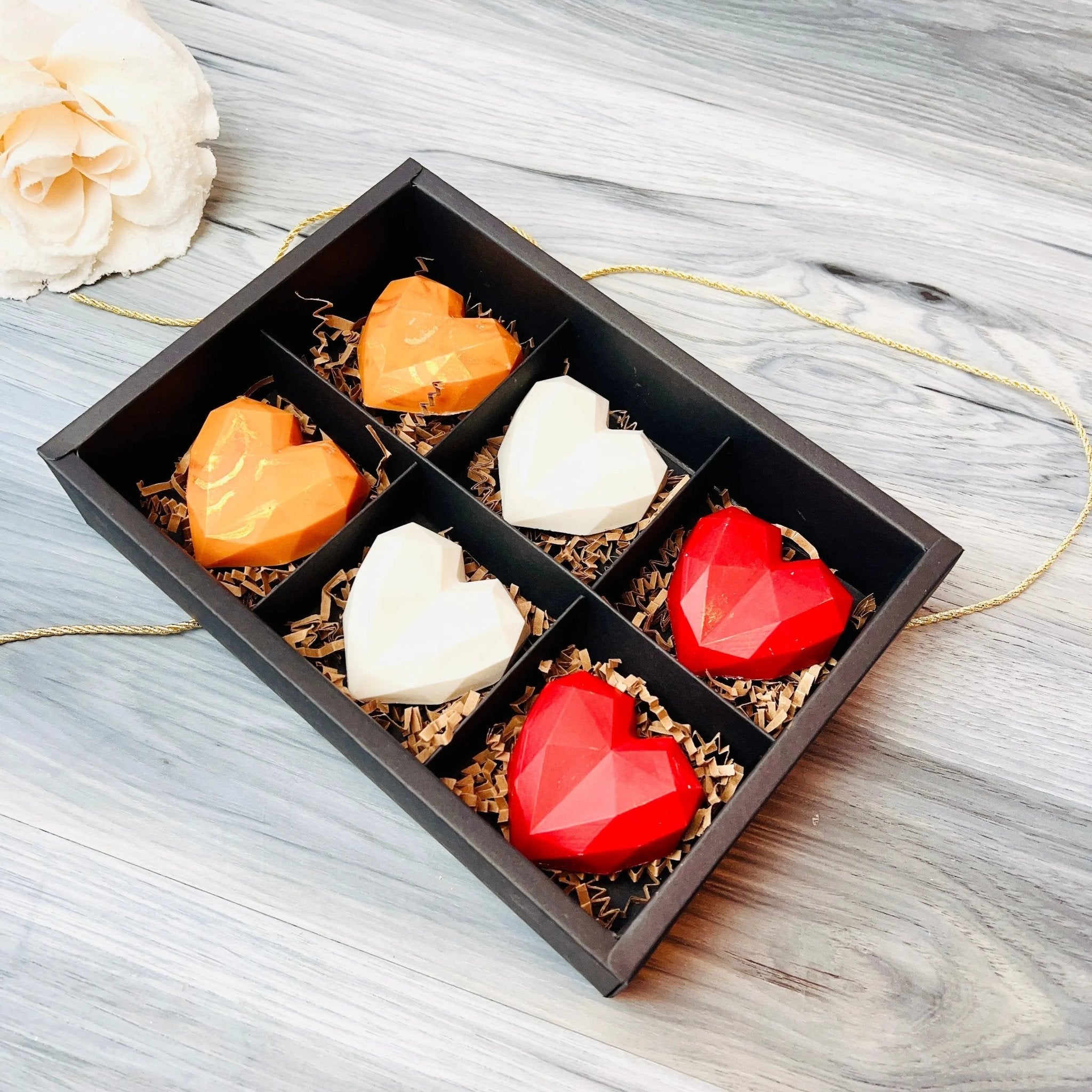 Pastry Dessert Cookie Box With 6 Holes 10 Boxes -  Take - Out Containers