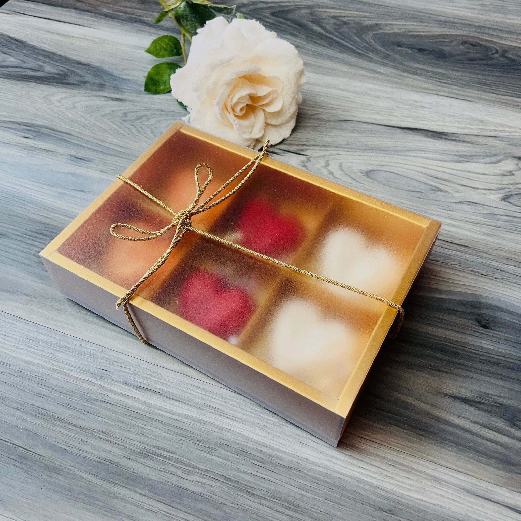 Pastry Dessert Cookie Box With 6 Holes 10 Boxes -  Take - Out Containers