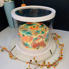 Round Clear Cake Box - 10" D by 9.5" Tall - Clear Cake Boxes with Window - Clear Gift Box -  Round cake box
