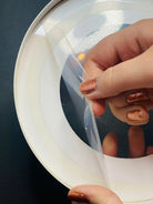 Round Clear Cake Boxes - 7" D by 7" Tall - Transparent Cake Box with Window for Small Cake - RW77 Round cake box