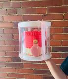 Round Clear Cake Boxes - 7" D by 7" Tall - Transparent Cake Box with Window for Small Cake - RW77 Round cake box